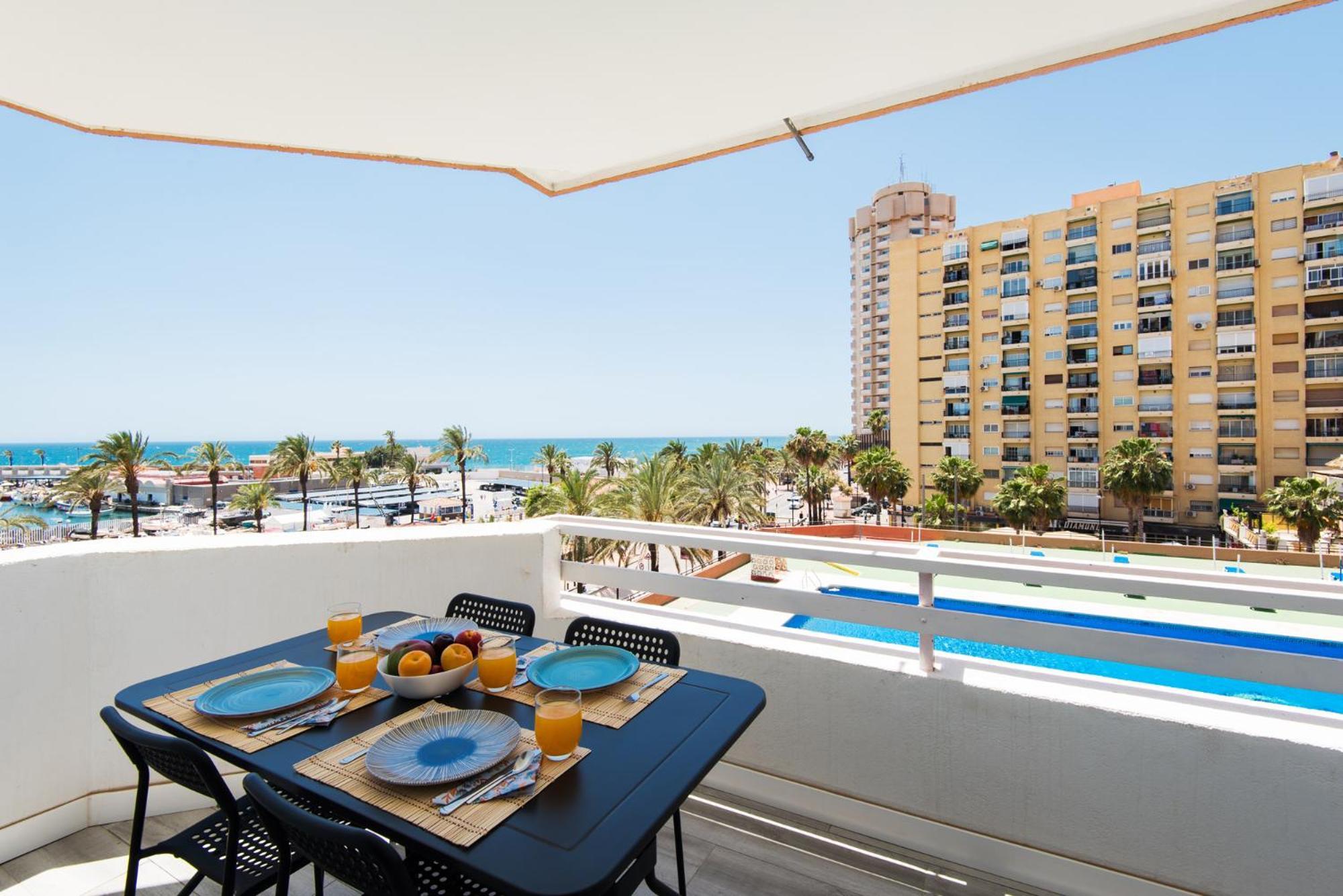 Palm True Towers 1, Marina Beach Apartment فوينخيرولا المظهر الخارجي الصورة
